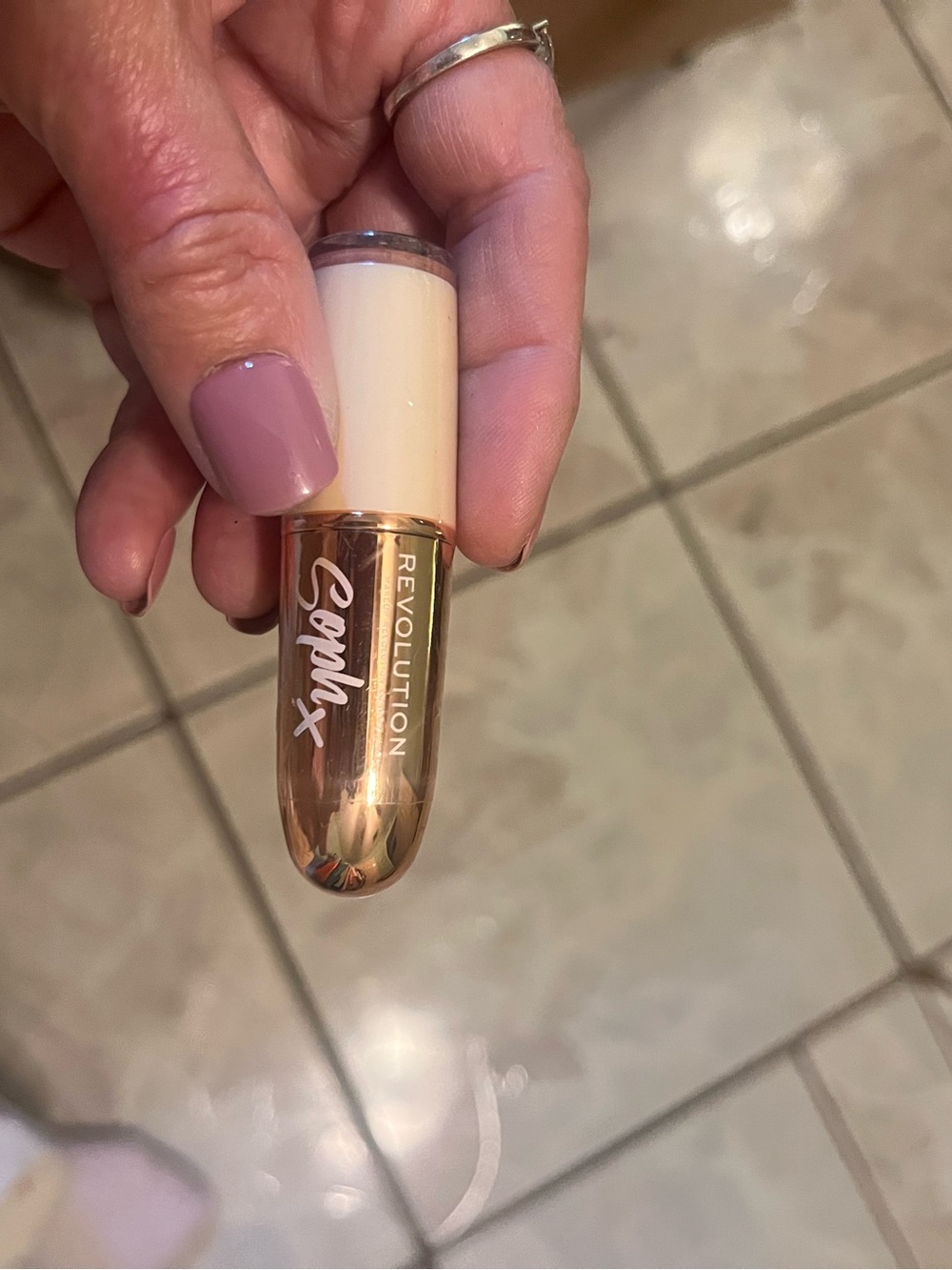 Revolution Soph X Creamy Nude Pink Lipstick